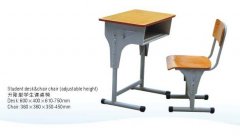 A-035 Student desk&ch
