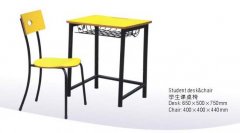 A-072 Student desk&ch